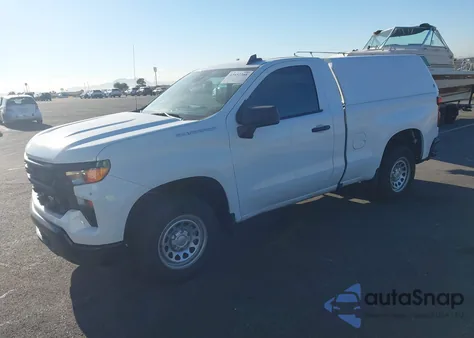 2023 Chevrolet Silverado 1500 2Wd Standard Bed Wt z USA, uszkodzony, nr VIN 3GCNAAEK2PG351453